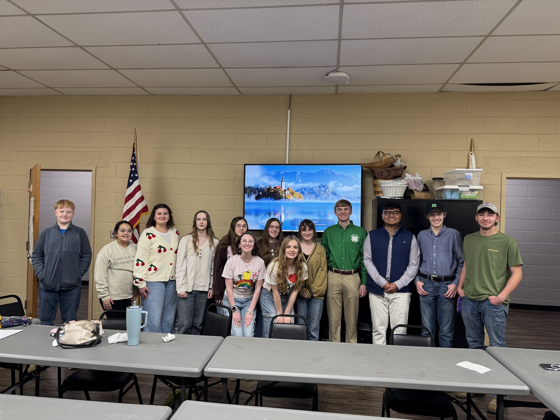 Guest Speakers with Honor Club Members