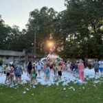 Foam Party at Camp
