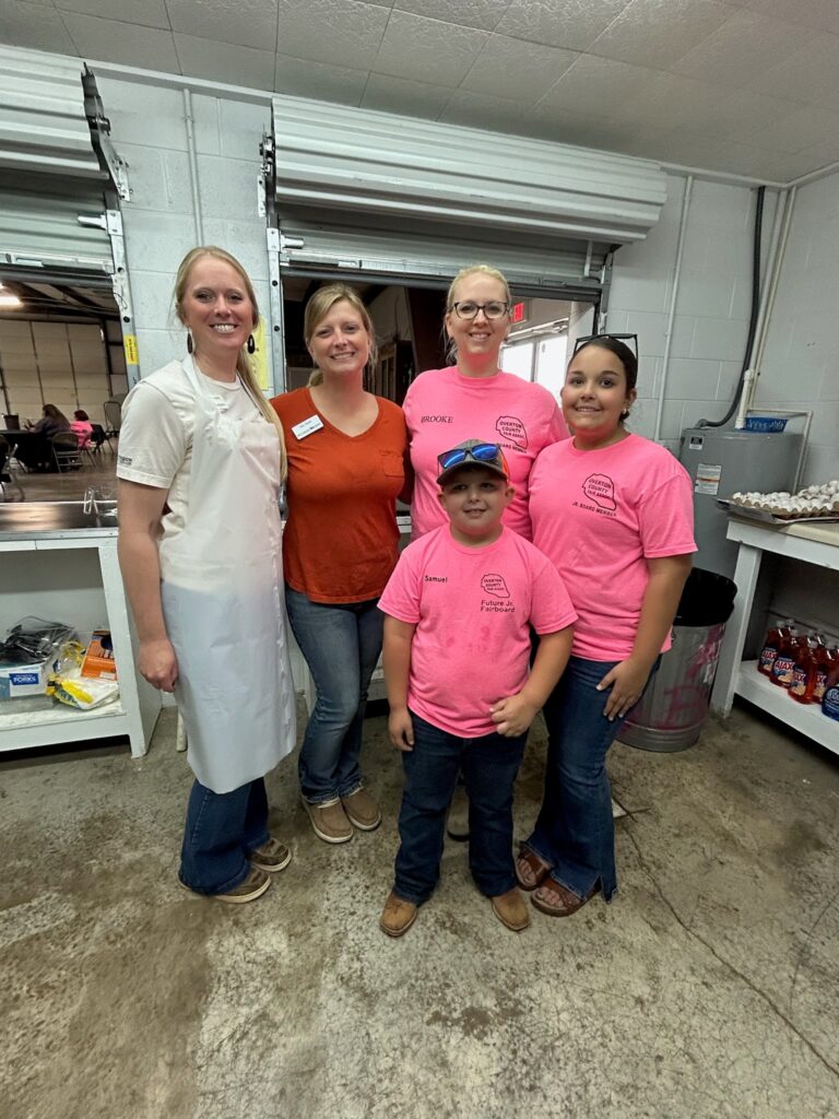 Photos of some people who helped at the Century Farm Breakfast